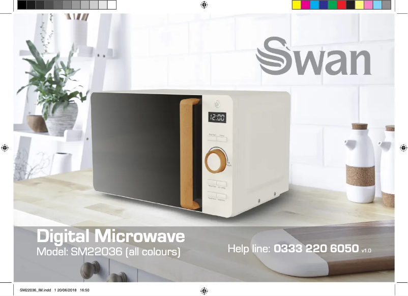 Page 1 de la notice Manuel utilisateur Swan SM22036LGREN