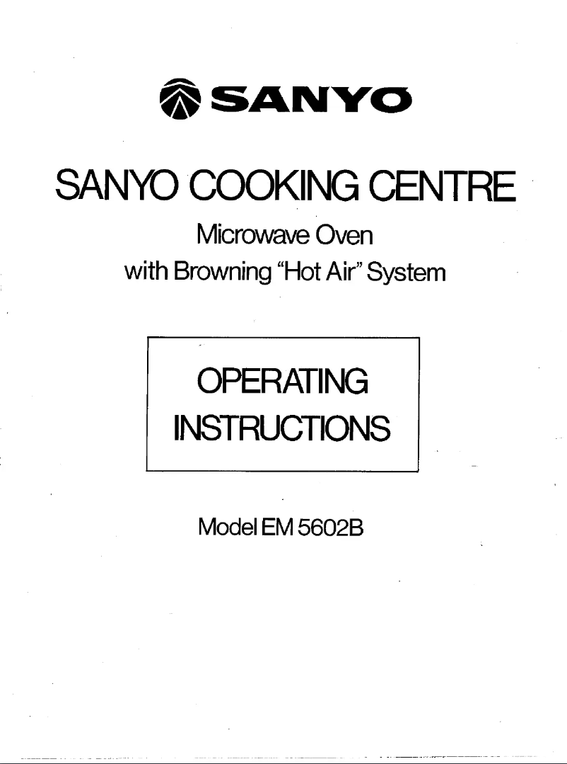 Image de la première page du manuel de l'appareil EM-5602B