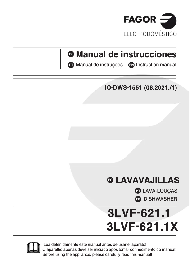 Page n°1 - Manuel utilisateur Fagor 3LVF-621.1