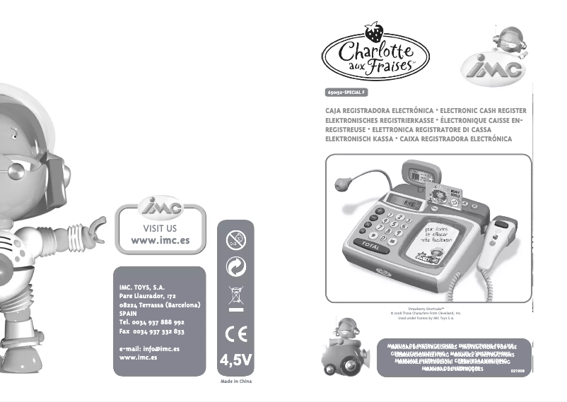 Image de la première page du manuel de l'appareil 650152