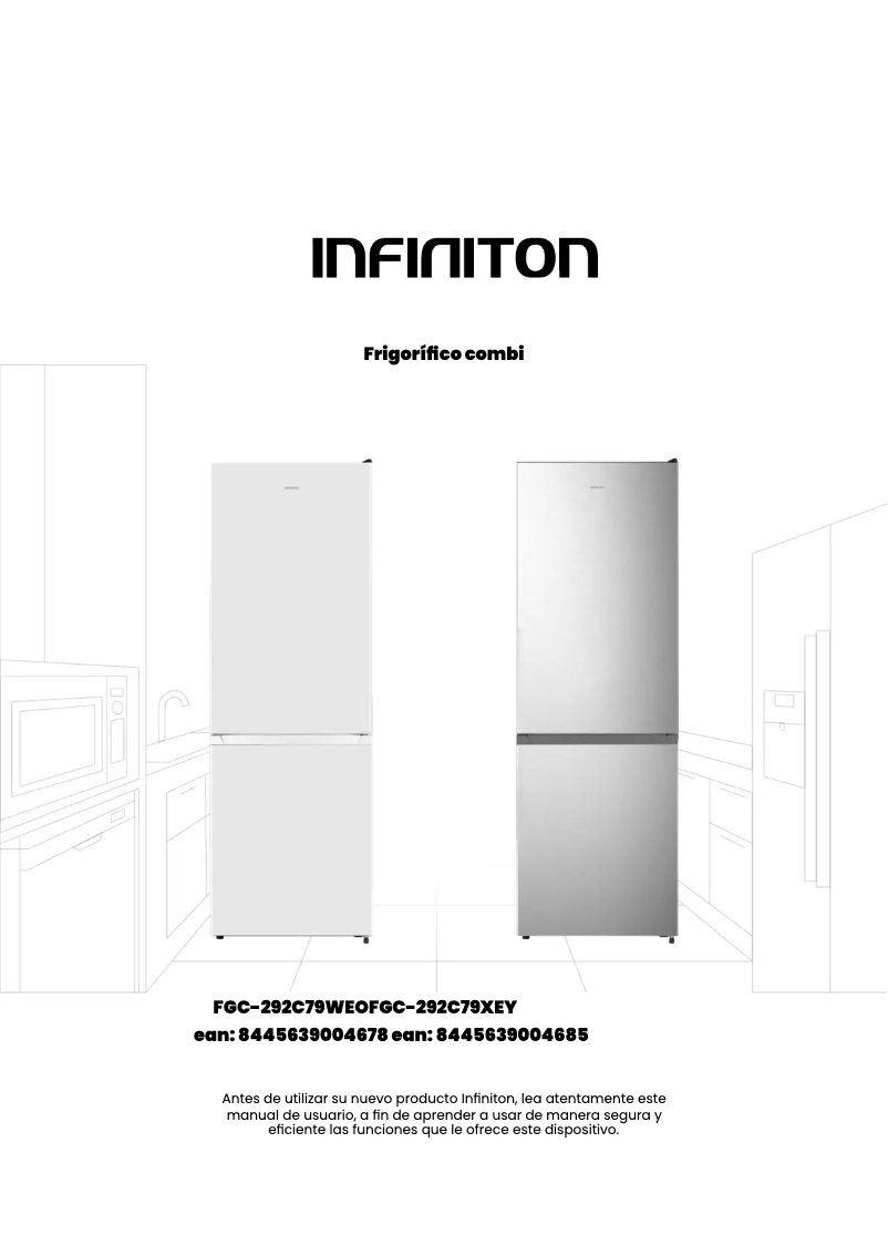 Page n°1 - Manuel utilisateur Infiniton FGC-292C79XEY