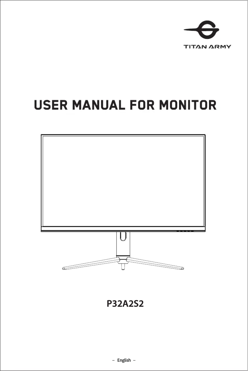 Página 1 del manual Manual de usuario Titan Army P32A2S2