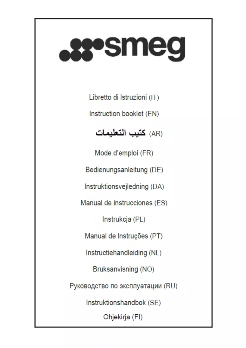 Page 1 de la notice Mode d'emploi Smeg KSDD90VN-2