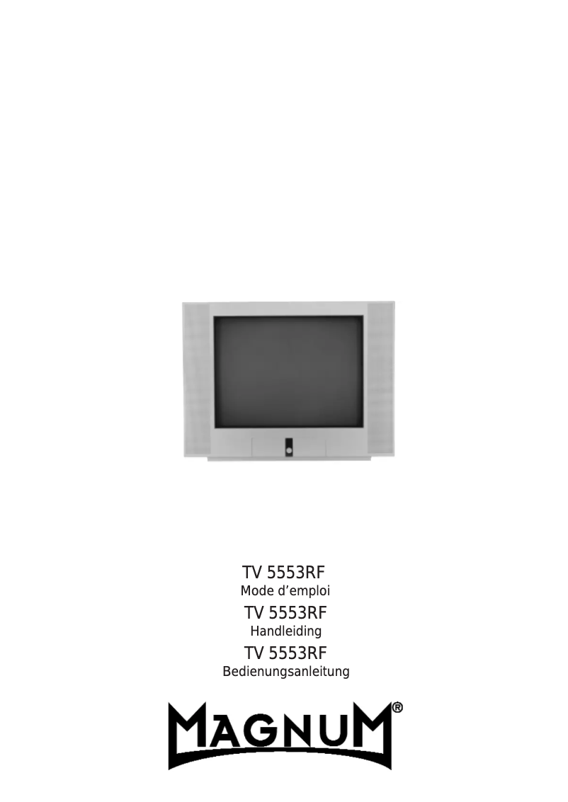 Imagen de la primera página del manual del dispositivo TV 5553RF