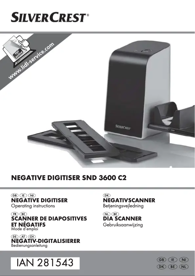 Image de la première page du manuel de l'appareil SND 3600 C2