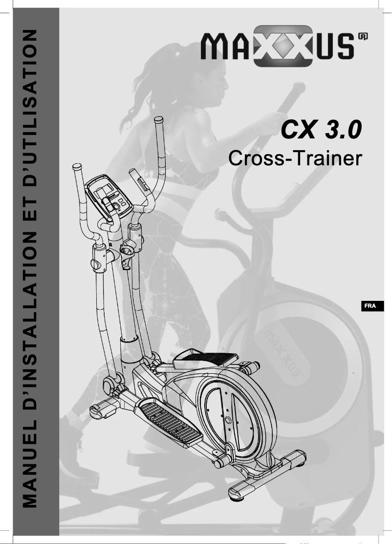 Page 1 de la notice Manuel utilisateur Maxxus CX 3.0