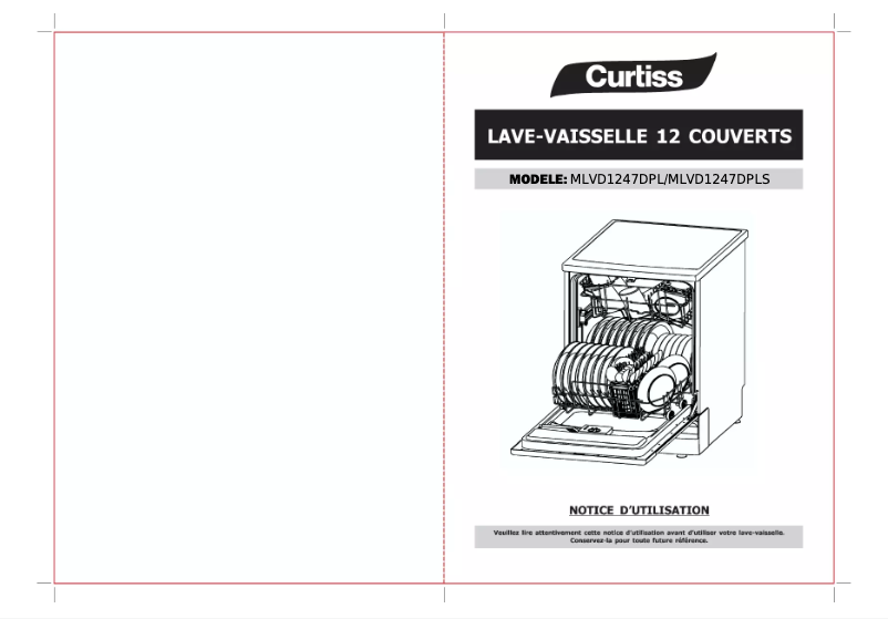 Page n°1 - Manuel utilisateur Curtiss MLVD 1247 DPLS