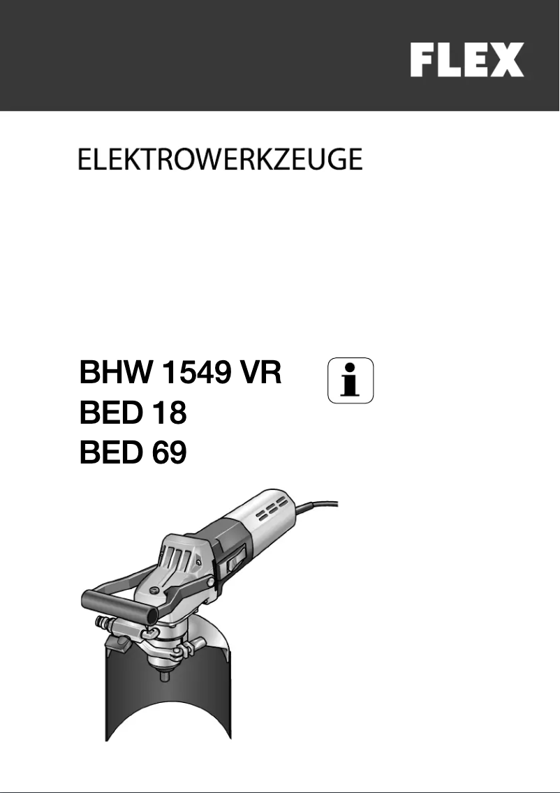 Página 1 del manual Manual de usuario Flex BHW 1549 VR