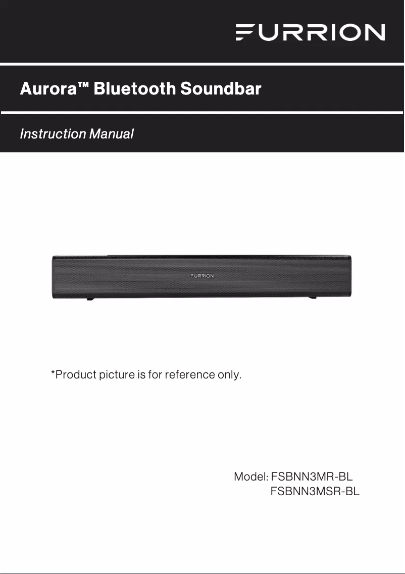 Page 1 de la notice Manuel utilisateur Furrion Aurora FSBNN30MST