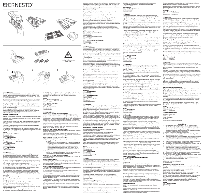 Image de la première page du manuel de l'appareil IAN 373079