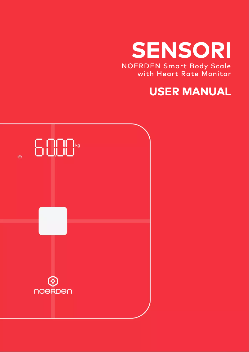 Page n°1 - Manuel utilisateur Noerden Sensori