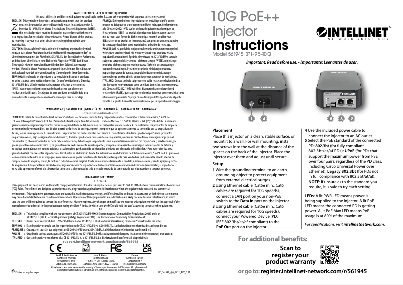 Image de la première page du manuel de l'appareil 561945