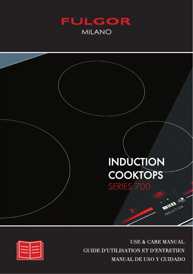 Page 1 de la notice Manuel utilisateur Fulgor Milano F7IT36S1