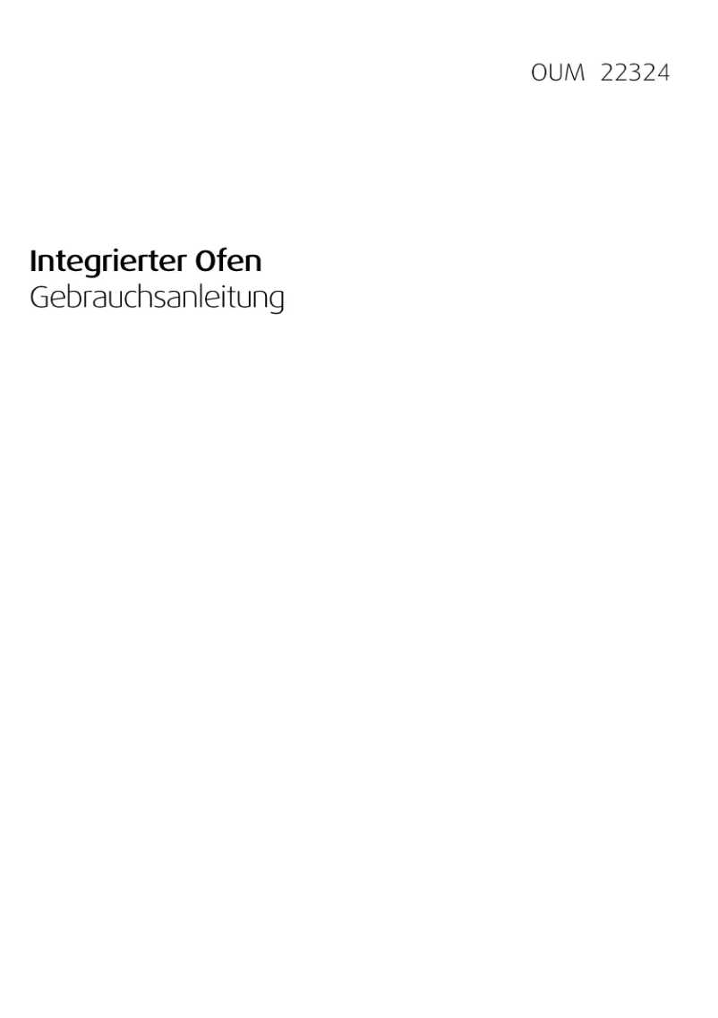 Page n°1 - Manuel utilisateur Beko OUM 22324