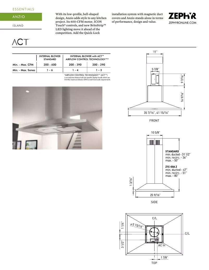Image de la première page du manuel de l'appareil ZAZM90CS