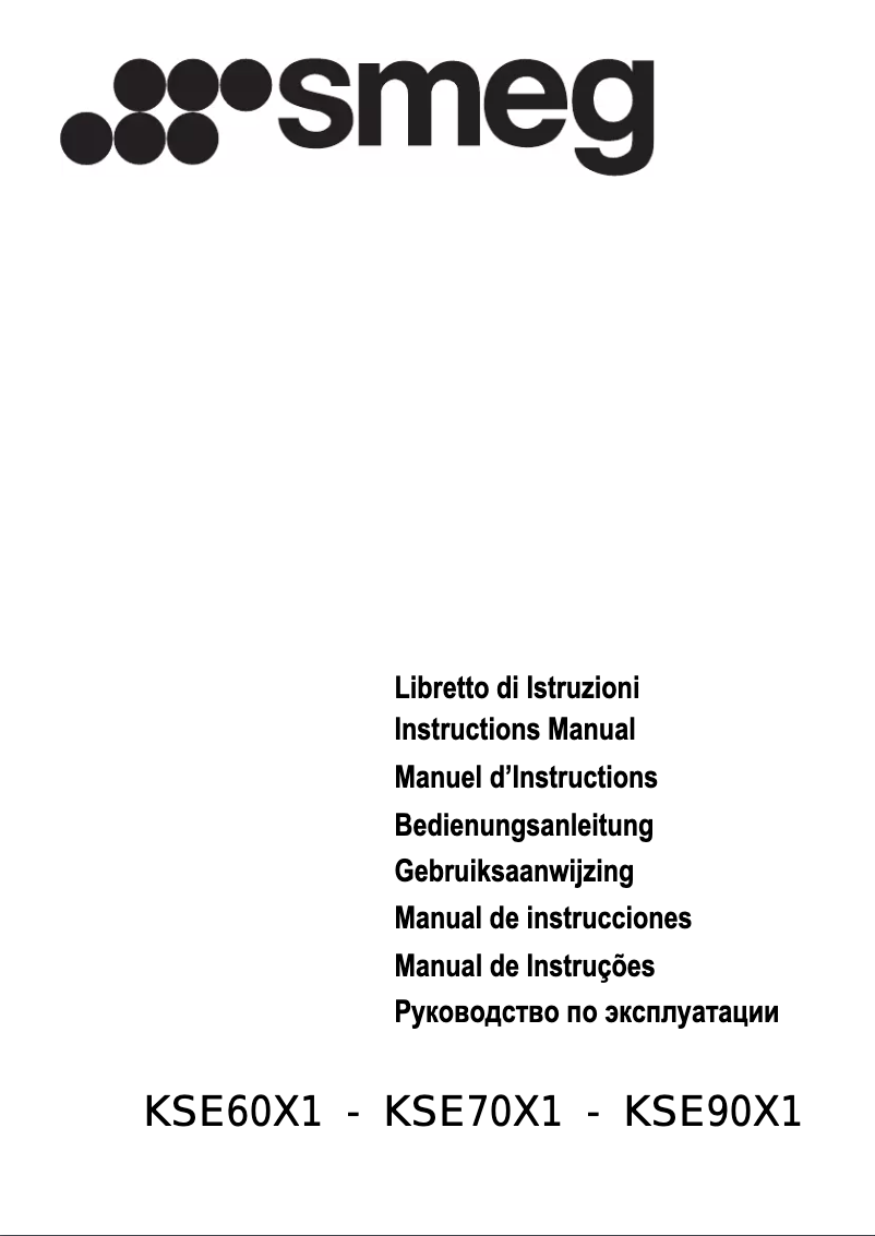 Image de la première page du manuel de l'appareil KSE90X1