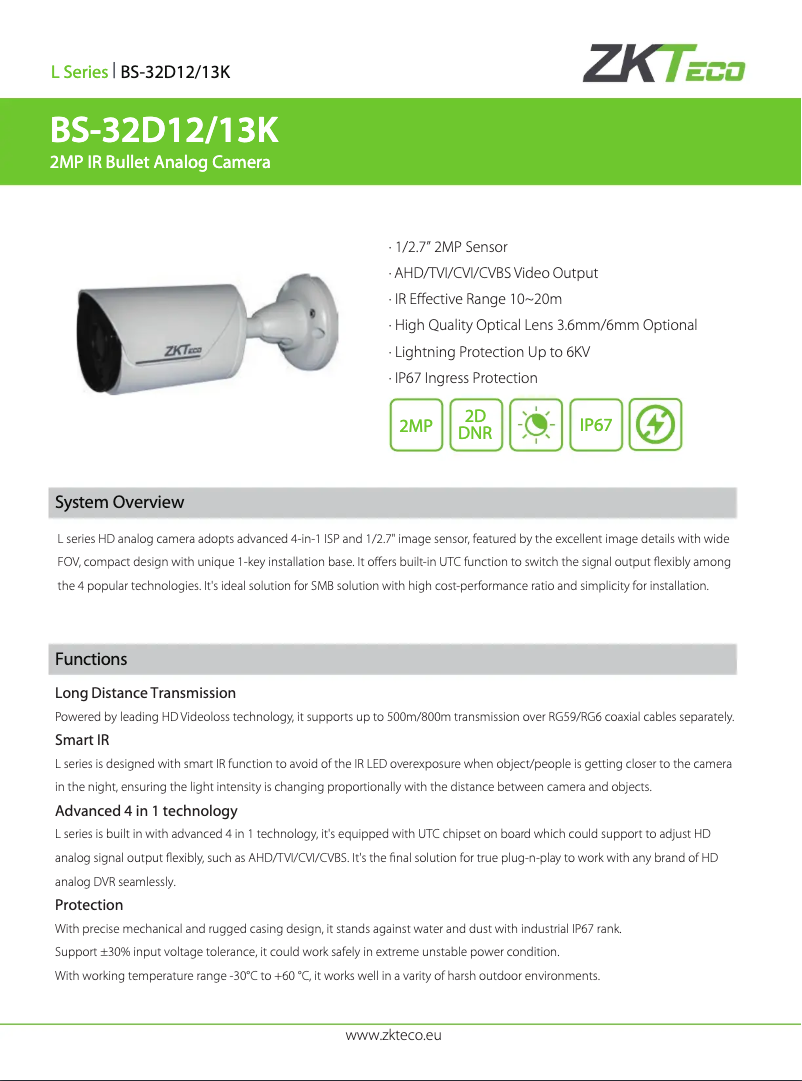 Image de la première page du manuel de l'appareil BS-32D12K