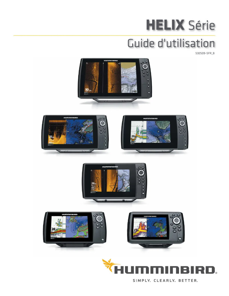 Página 1 del manual Manual de usuario Humminbird Helix 8 CHIRP MEGA SI+ GPS G4N