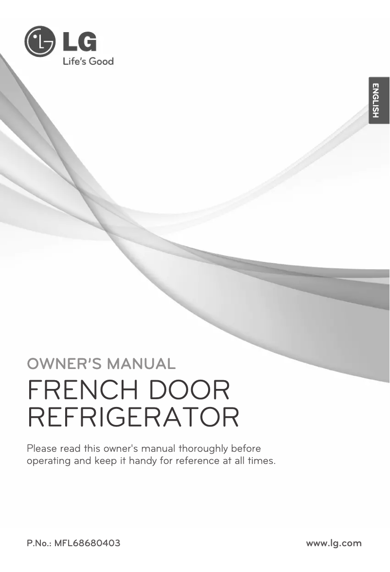 Image de la première page du manuel de l'appareil GF-B620SL