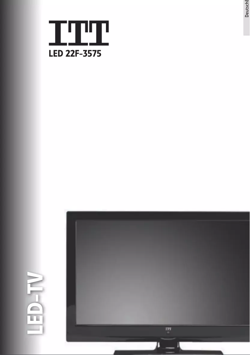 Image de la première page du manuel de l'appareil LED 22F-3575