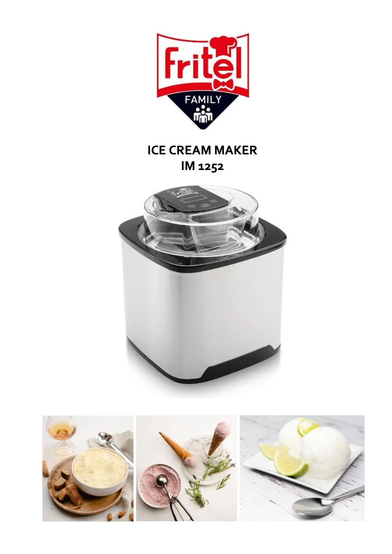 Page n°1 - Manuel utilisateur Fritel IM 1252