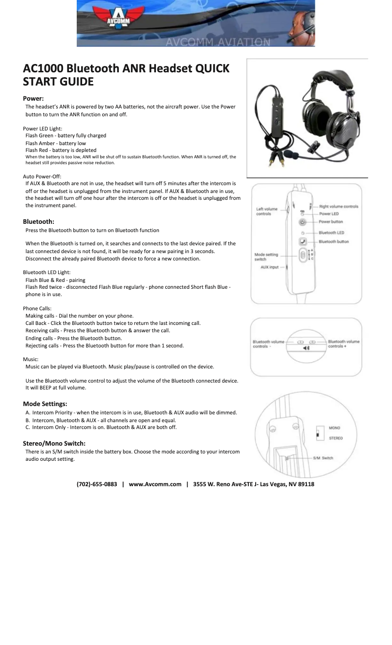 Image de la première page du manuel de l'appareil AC1000