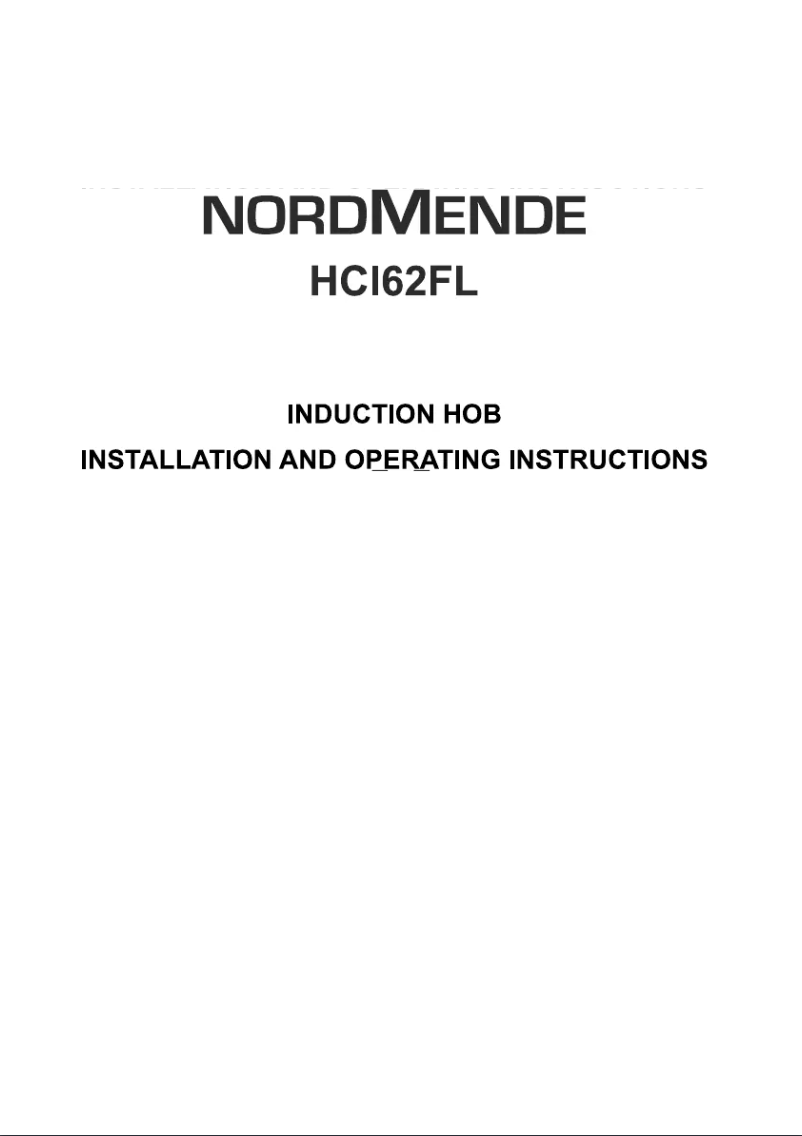 Página 1 del manual Manual de usuario Nordmende HCI62FL