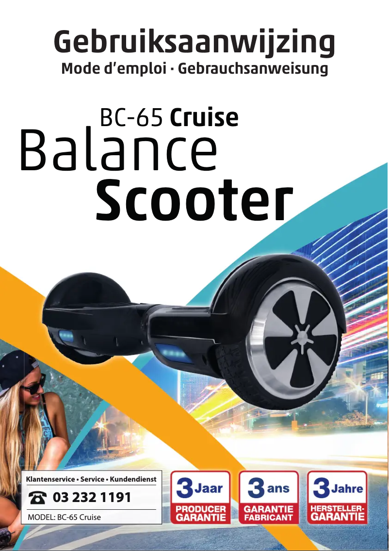 Page 1 de la notice Manuel utilisateur Maginon BC-65