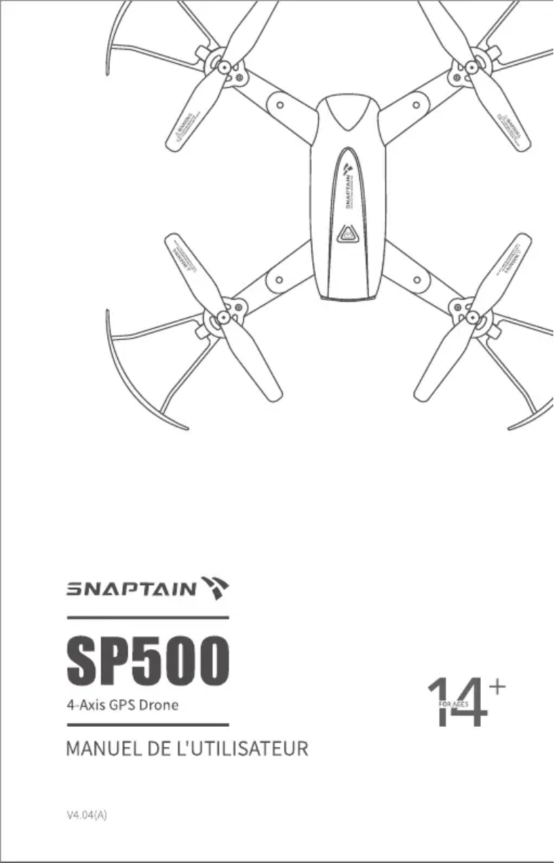 Image de la première page du manuel de l'appareil SP500