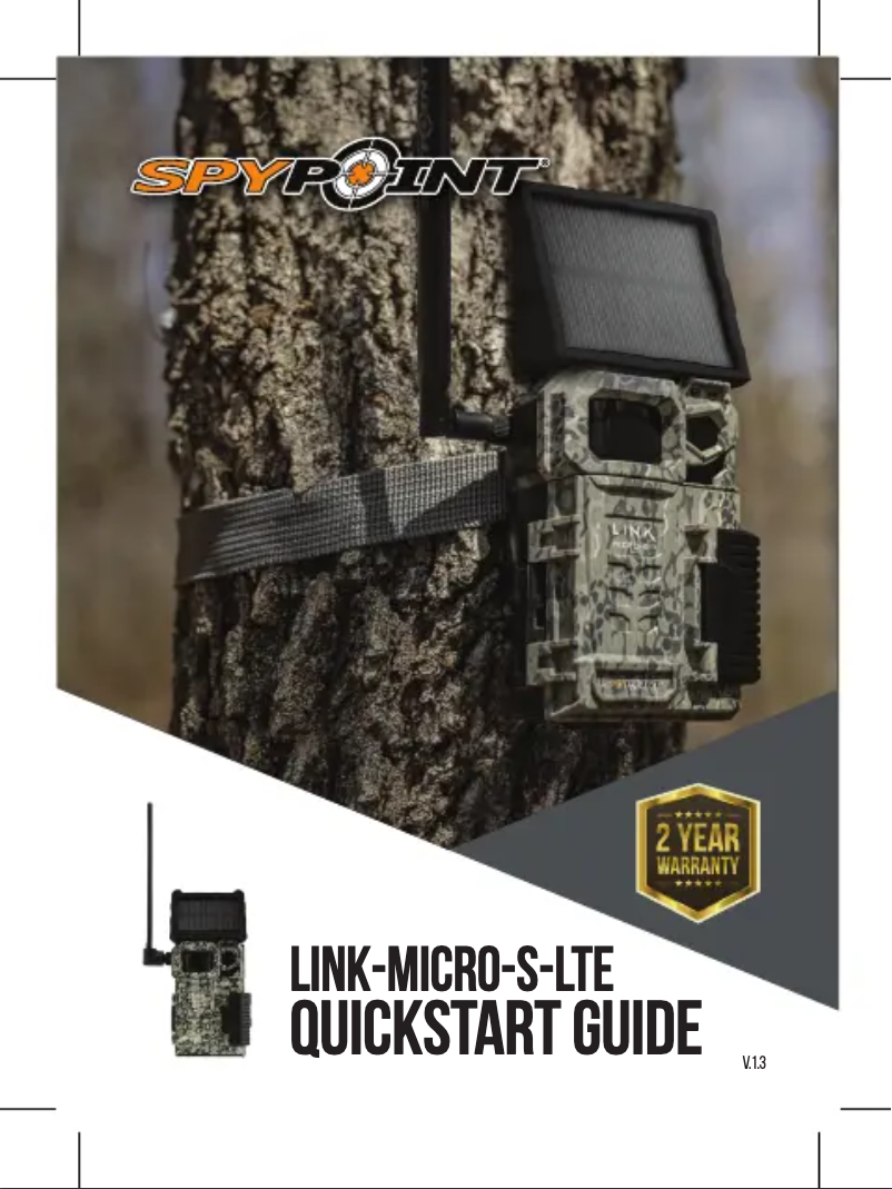 Image de la première page du manuel de l'appareil Link-Micro-S-LTE