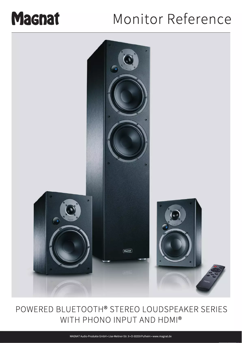 Image de la première page du manuel de l'appareil Monitor Reference 2A