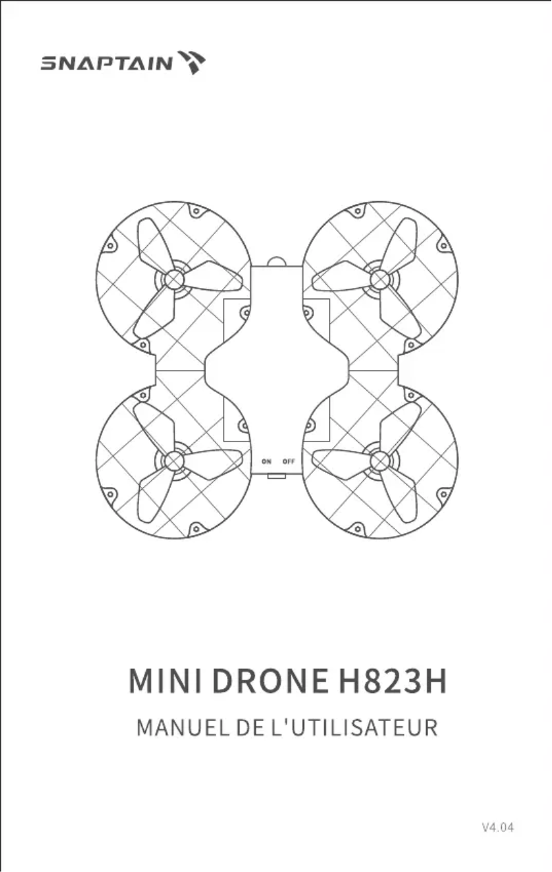 Image de la première page du manuel de l'appareil H823H