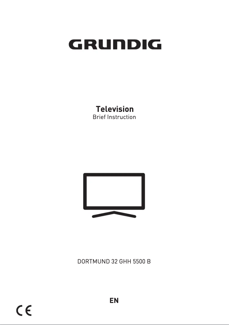 Page n°1 - Manuel utilisateur Arçelik DORTMUND 32 GHH 5500 B