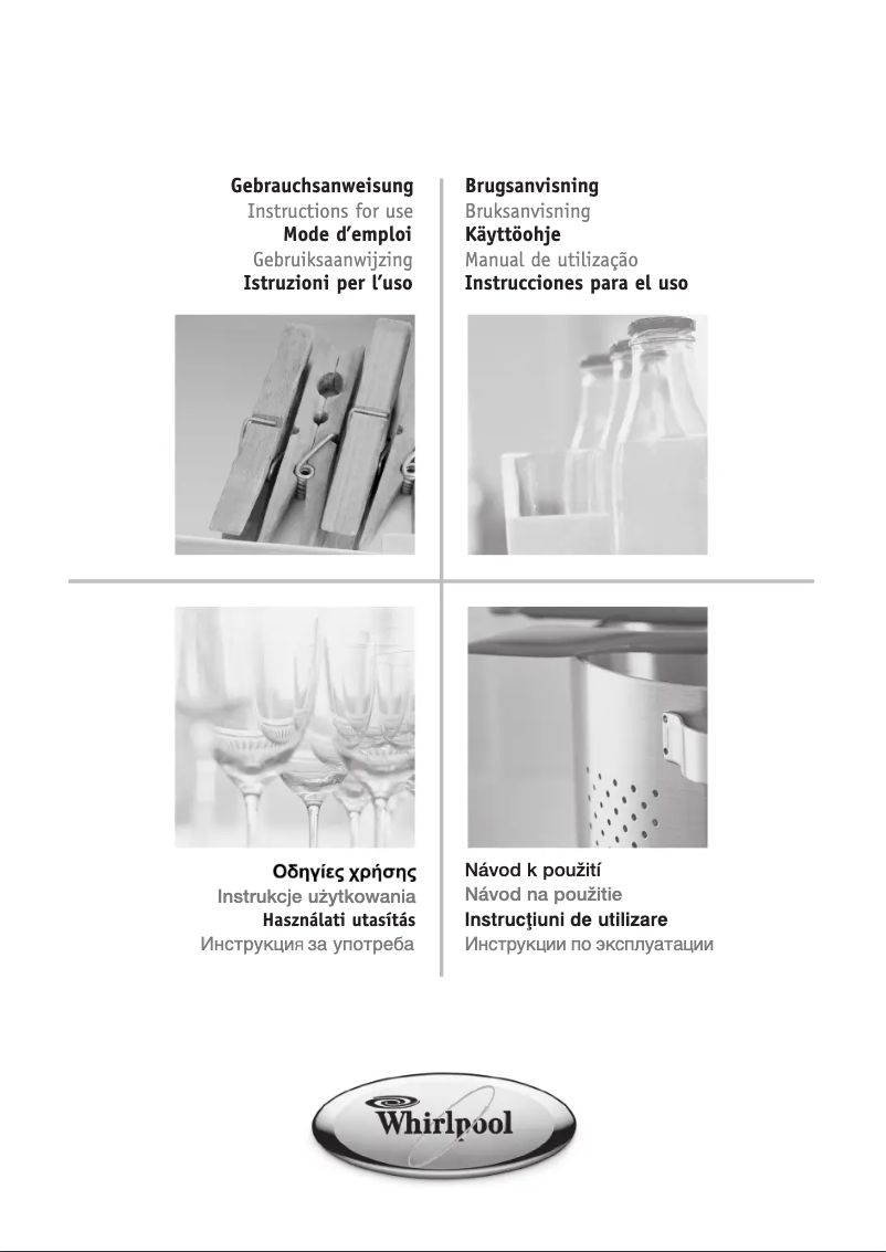 Page n°1 - Manuel utilisateur Whirlpool WBE37172 TS
