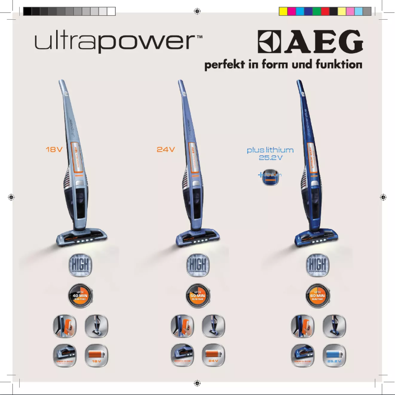 Image de la première page du manuel de l'appareil UltraPower AG5012