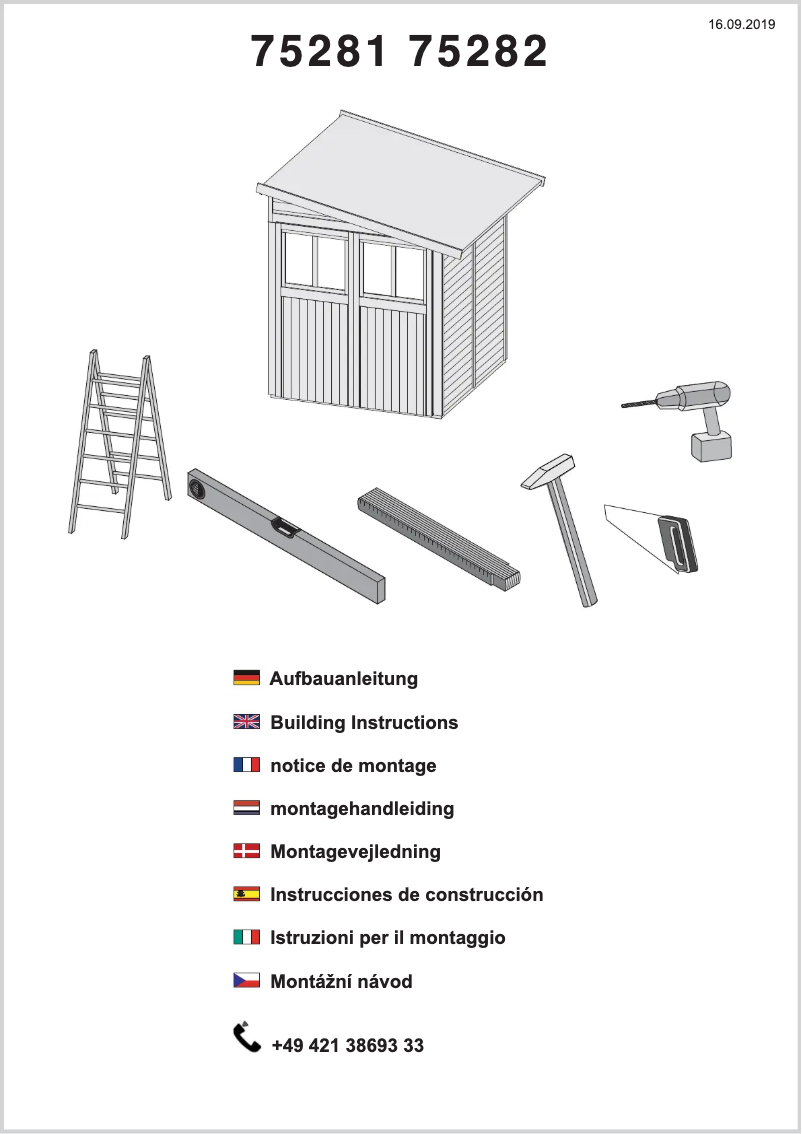 Imagen de la primera página del manual del dispositivo Waabs 2