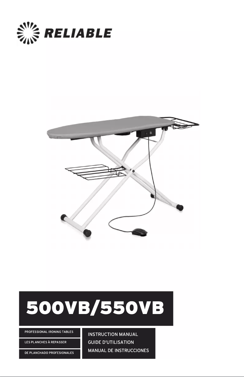 Image de la première page du manuel de l'appareil 500VB