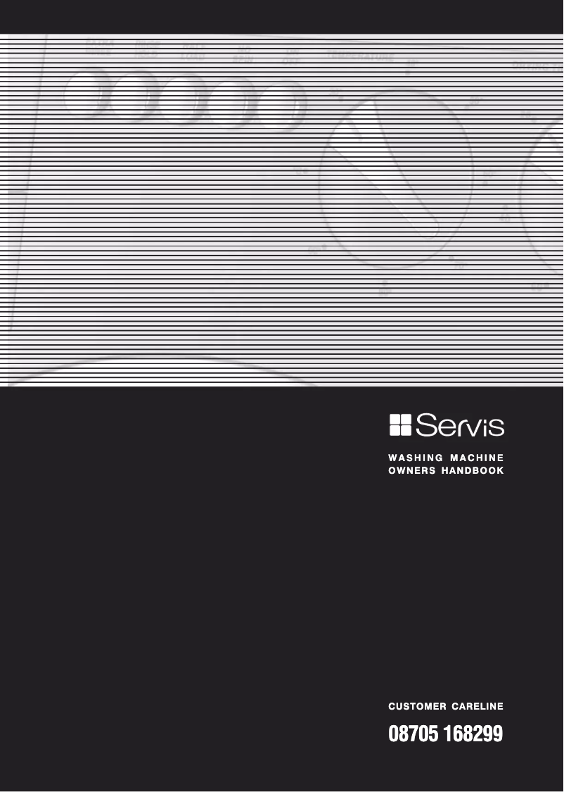 Page n°1 - Manuel utilisateur Servis M6723W