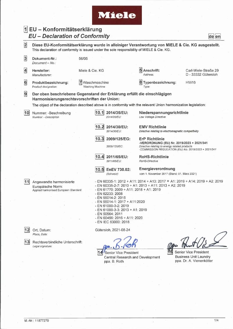 Image de la première page du manuel de l'appareil WW670 WPM