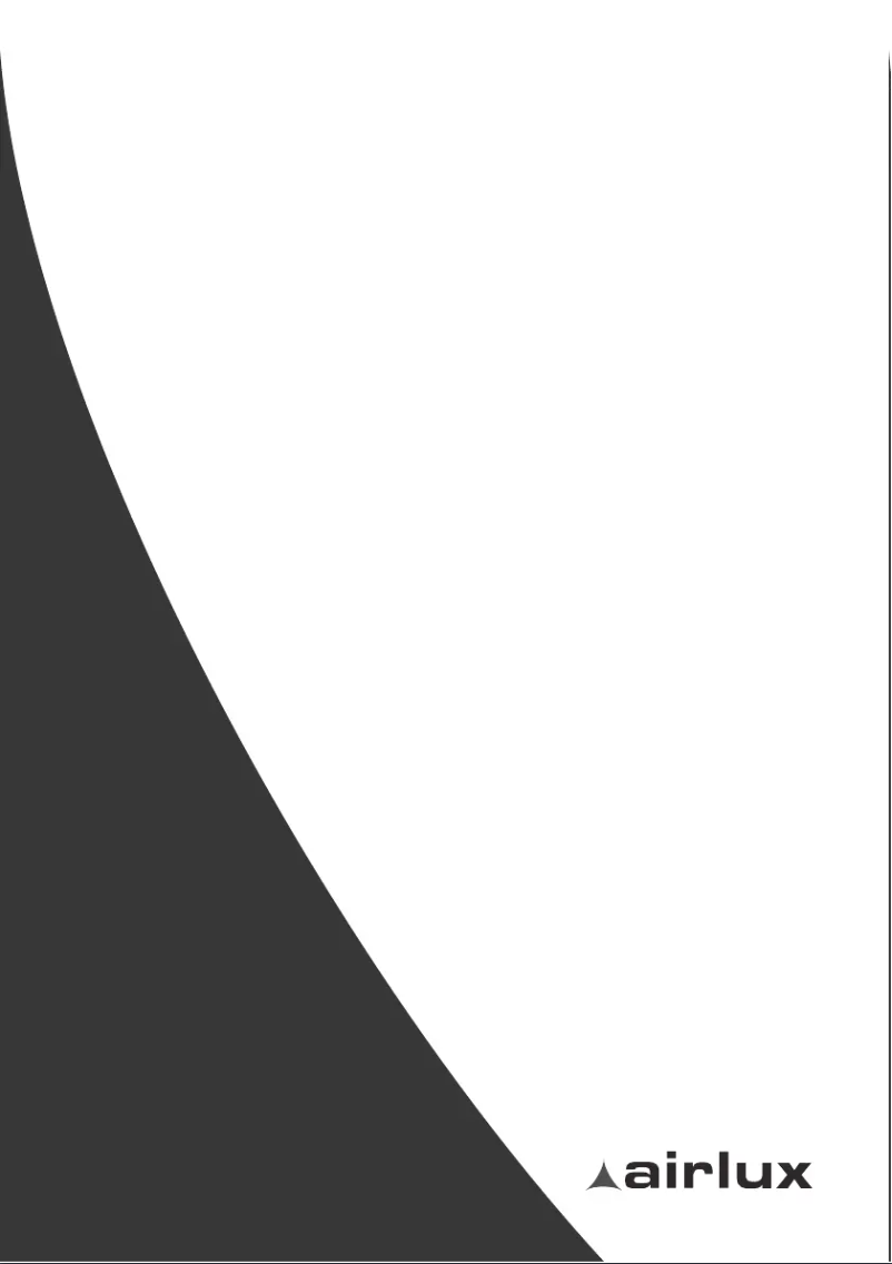 Page 1 de la notice Manuel utilisateur Airlux AHT930IX