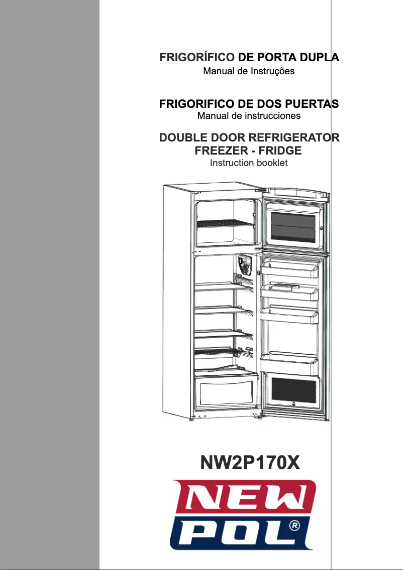 Image de la première page du manuel de l'appareil NW2P170
