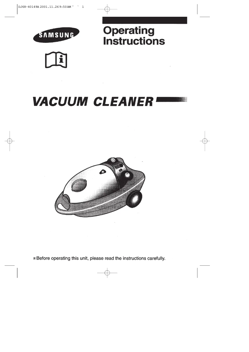 Page 1 de la notice Manuel utilisateur Samsung VC-7727V