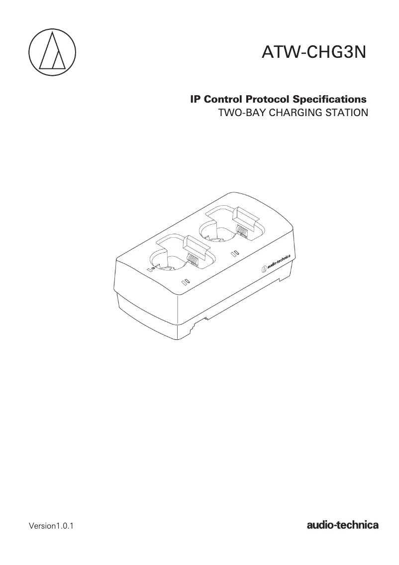 Image de la première page du manuel de l'appareil ATW-CHG3N
