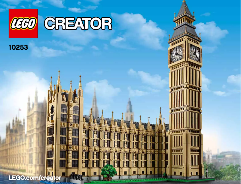 Page 1 of the manual User Manual Lego Big Ben