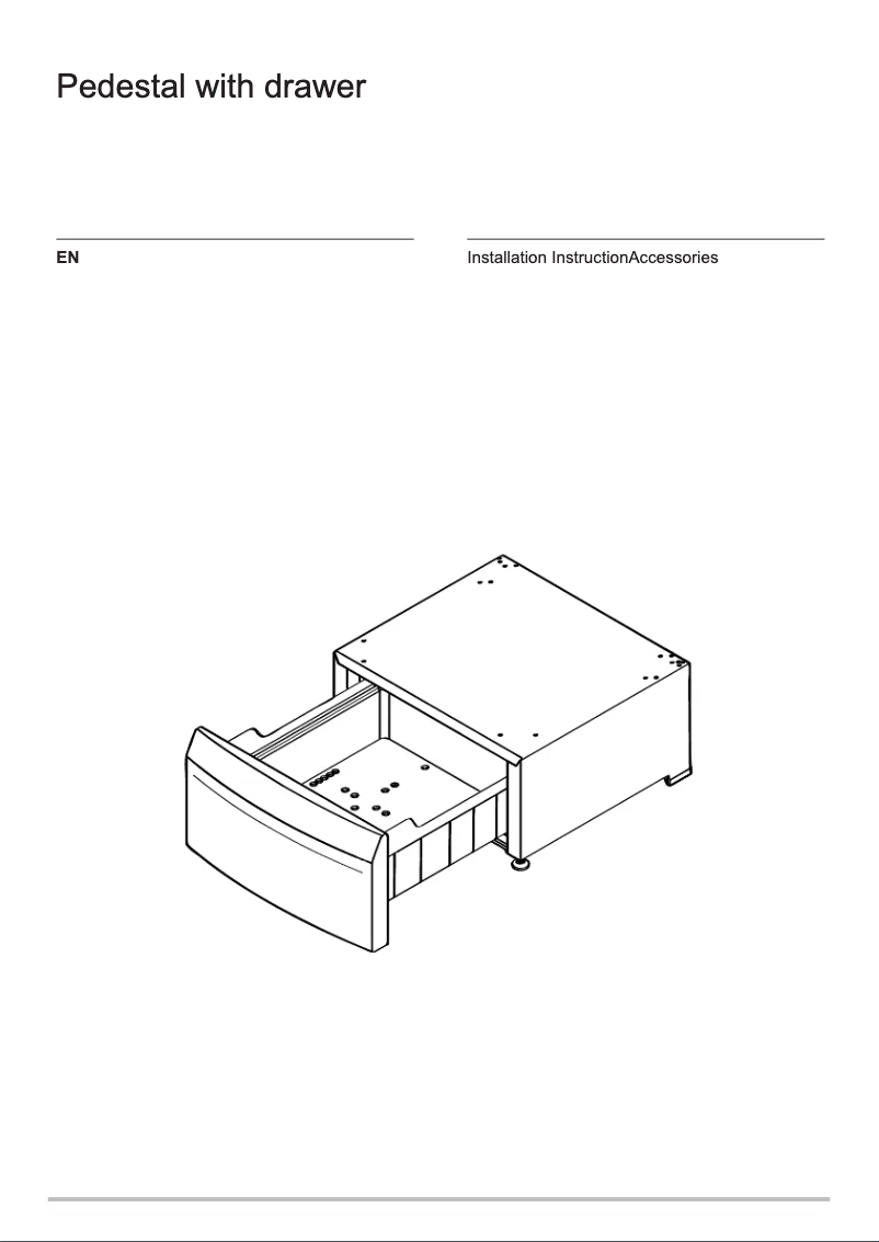 Página 1 del manual Guía de instalación Electrolux PDST60