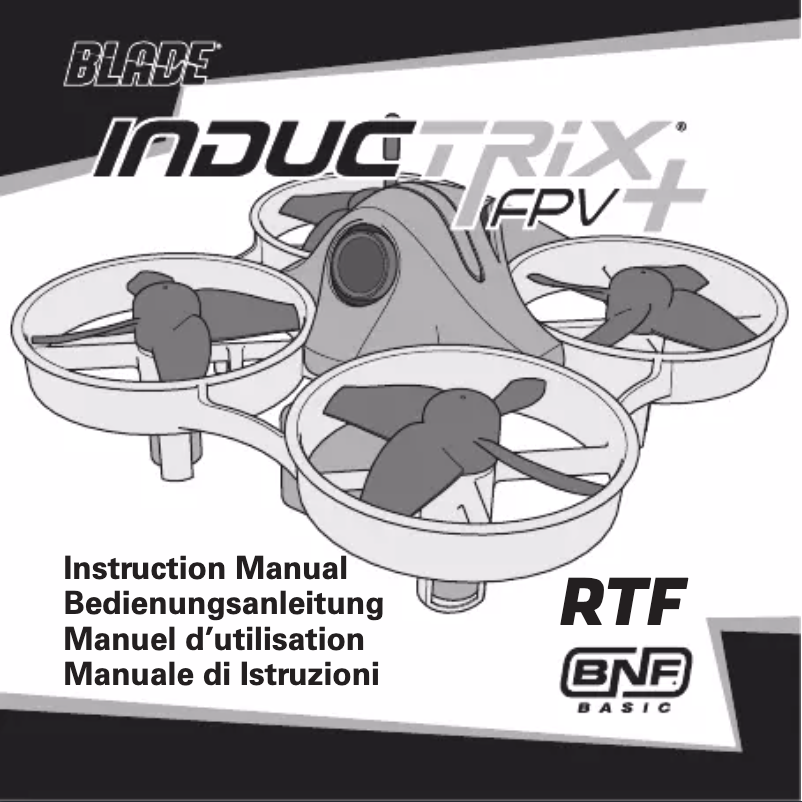 Page 1 de la notice Manuel utilisateur Blade Inductrix FPV Plus