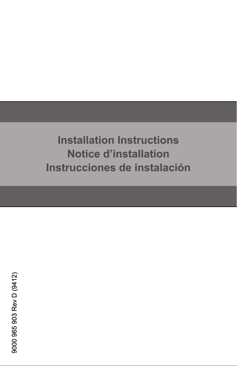 Page 1 de la notice Guide d'installation Bosch SHP53T55UC