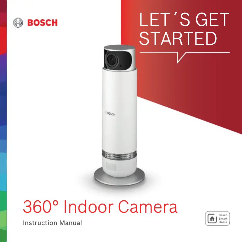 Image de la première page du manuel de l'appareil 360° Indoor Camera