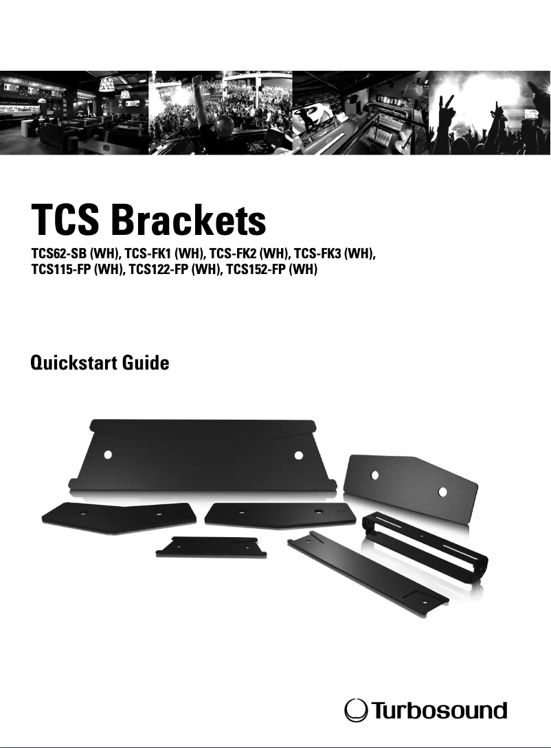 Page n°1 - Guide de démarrage rapide Turbosound TCS-FK2