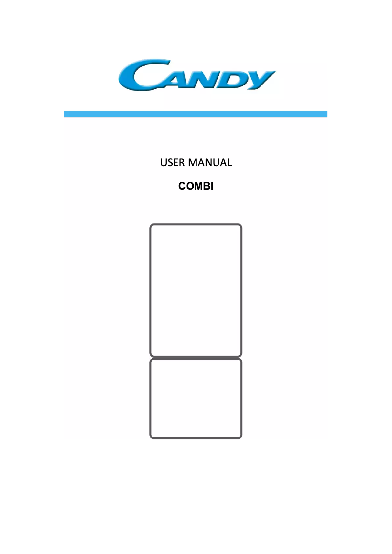Page n°1 - Manuel utilisateur Candy CVBN 6184X/S